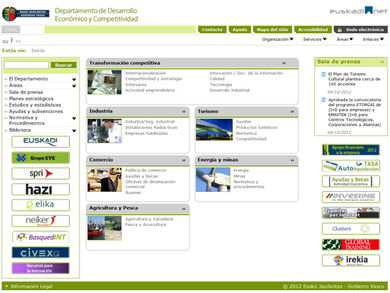 Departamento de Desarrollo Económico y Competitividad del GV