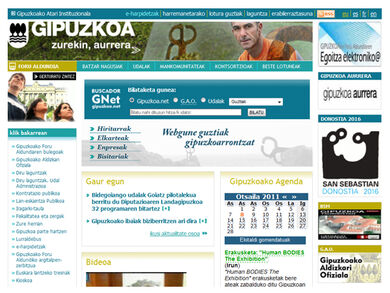 Portal Institucional de Gipuzkoa