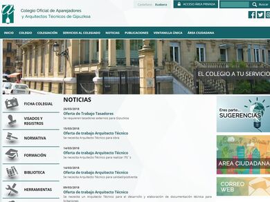 Colegio Oficial de Aparejadores y Arquitectos Técnicos de Gipuzkoa