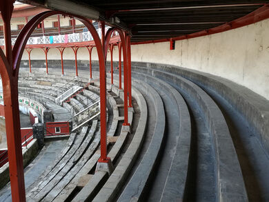 DPO INGENIEROS ARQUITECTOS REHABILITACIÓN PLAZA TOROS TOLOSA TENTIDO GRADERÍO AYUNTAMIENTO